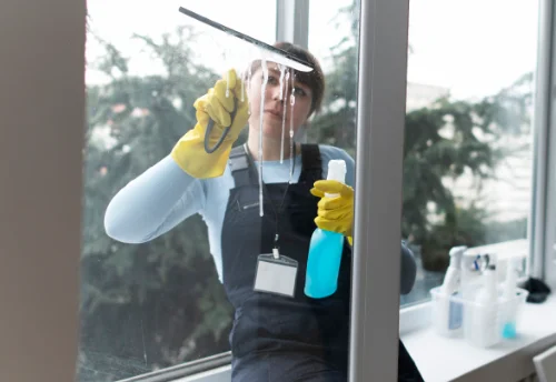 Nettoyage de vitres intérieures et extérieures à Saint-Claud
